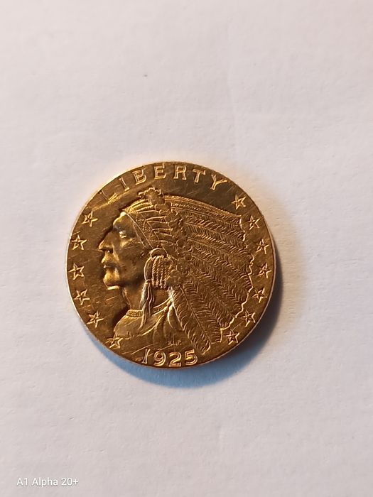 2 1/2 $ САЩ 1925 година