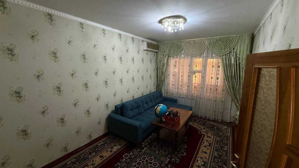2/3 xonali kvartira oilaga ijaraga beriladi (metro Sergeli 500m)