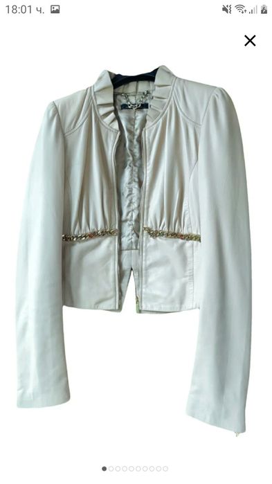 Elisabetta Franchi ест.кожа яке