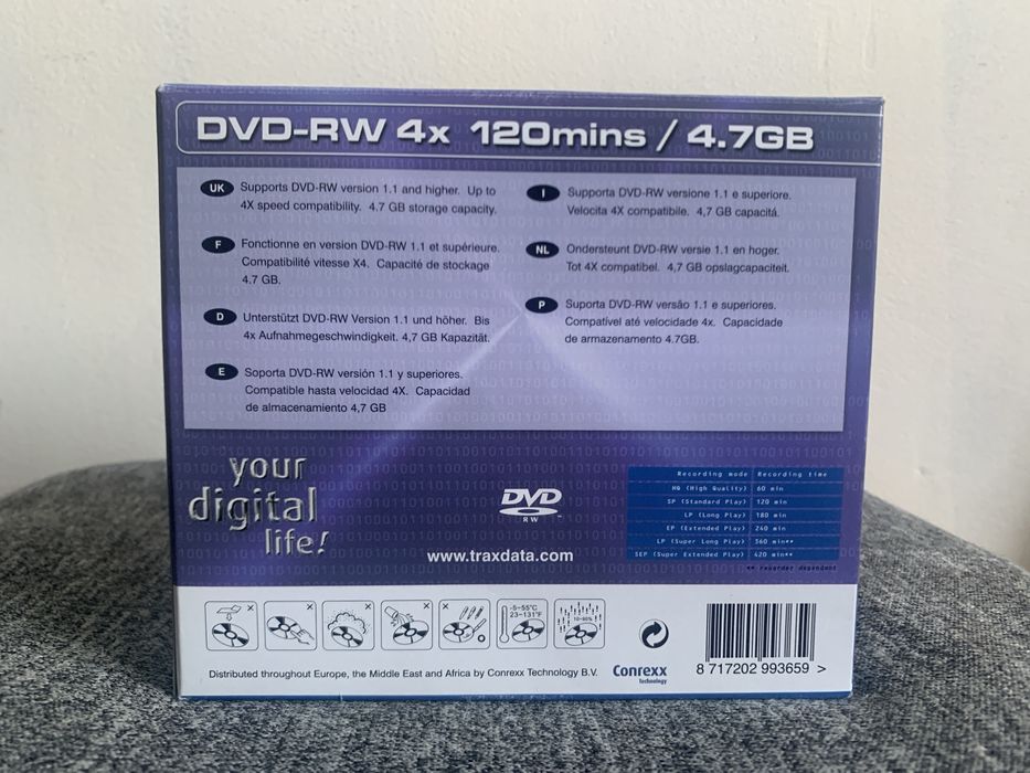 Dvd-rw Traxdata диски