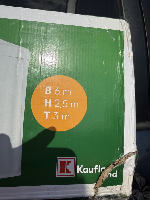 pavilion/cort gradina/curte 6m lunigime