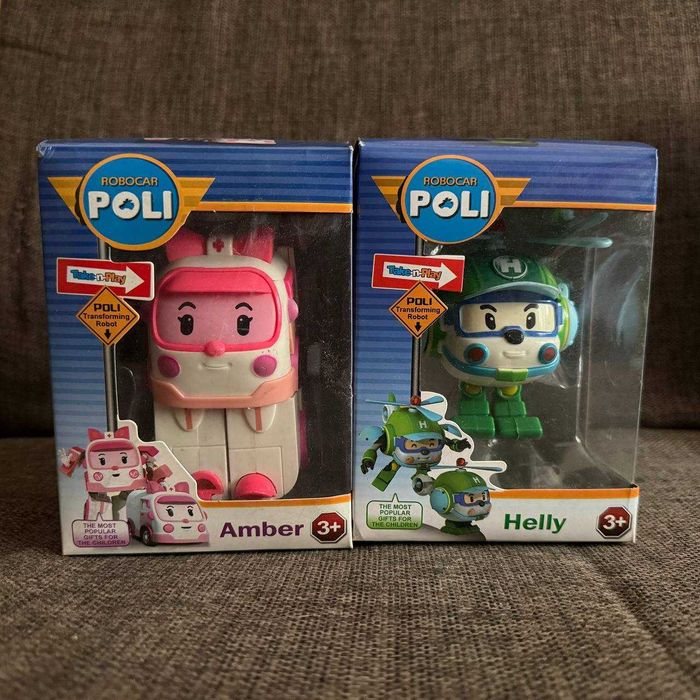 Набор трансформеров Робокар: Эмбер и Хэлли (2 шт)