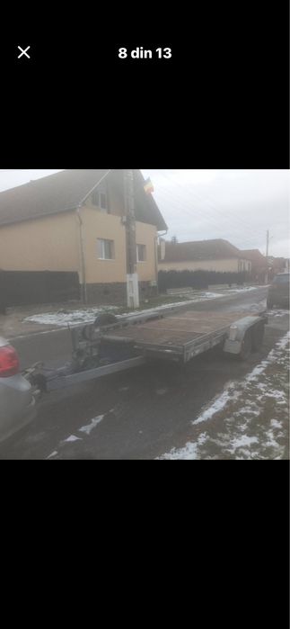 Remorca 2 axe traport vehicule
