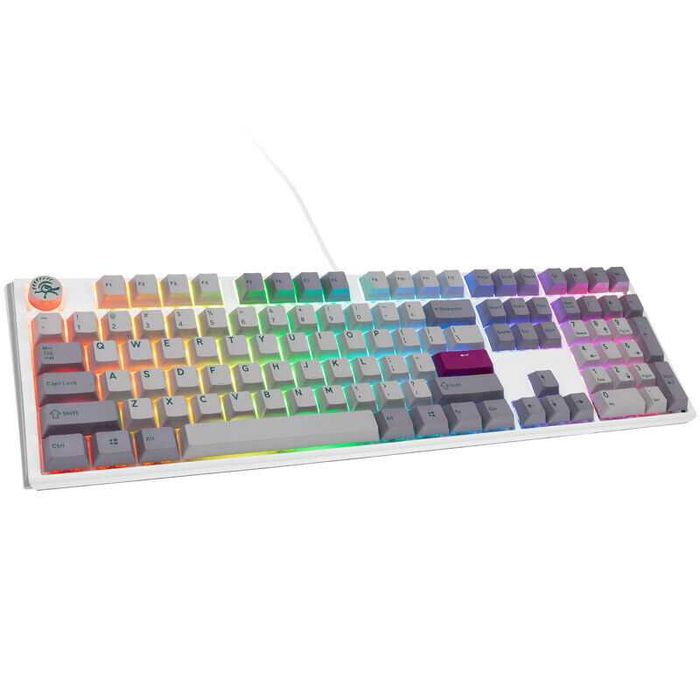 Tastatura Gaming Mecanica RGB Ducky One 3 Mist Grey Noua