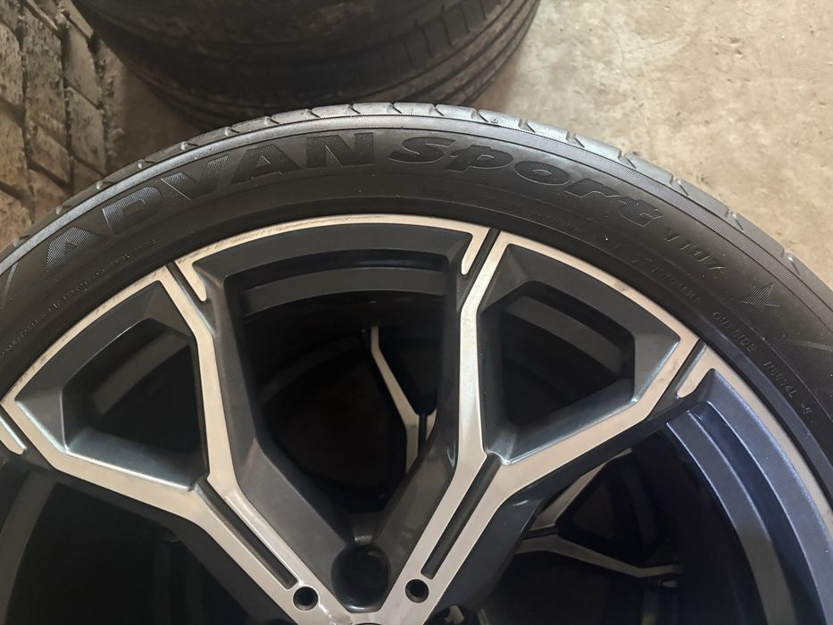 yokohama advan sport с дисками bmw 21