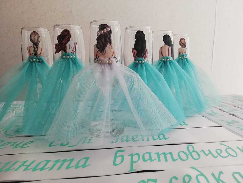 Промоция на чаши 7 лв. Аксесоари за моминско парти