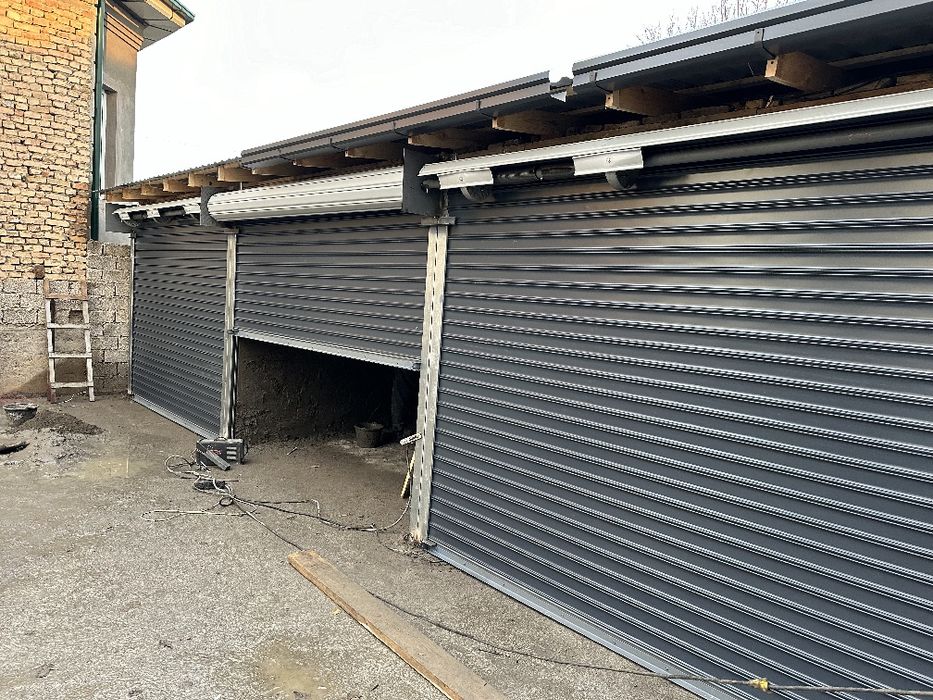 Рольставни ворота автоматический ва ручной, калинлиги 0,4 0,5 ва 0,7
