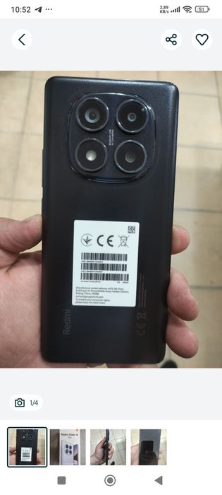 Redmi note 14 pro black