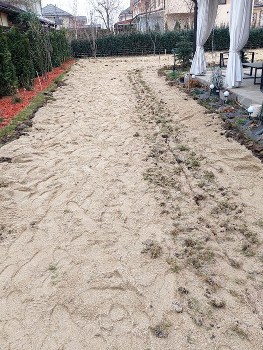 Ofer servicii de întreținere și amenajări grădini.