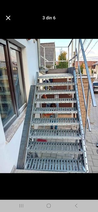 Facem scari metalice pe comanda  la orce dimensiunii