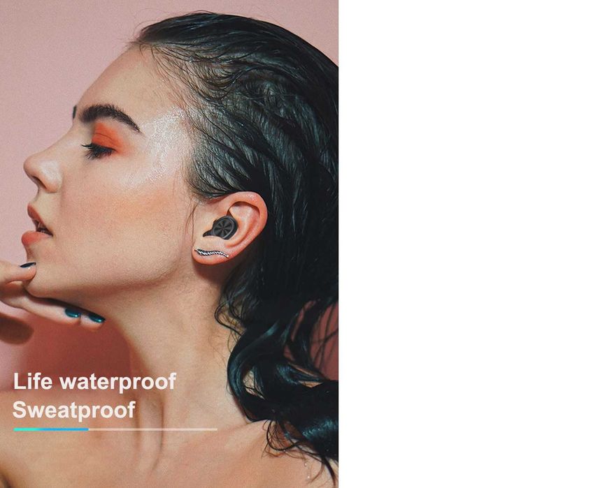 Блутут безжични B9 TWS Bluetooth 5 стерео слушалки хендсфри Sport Gamе