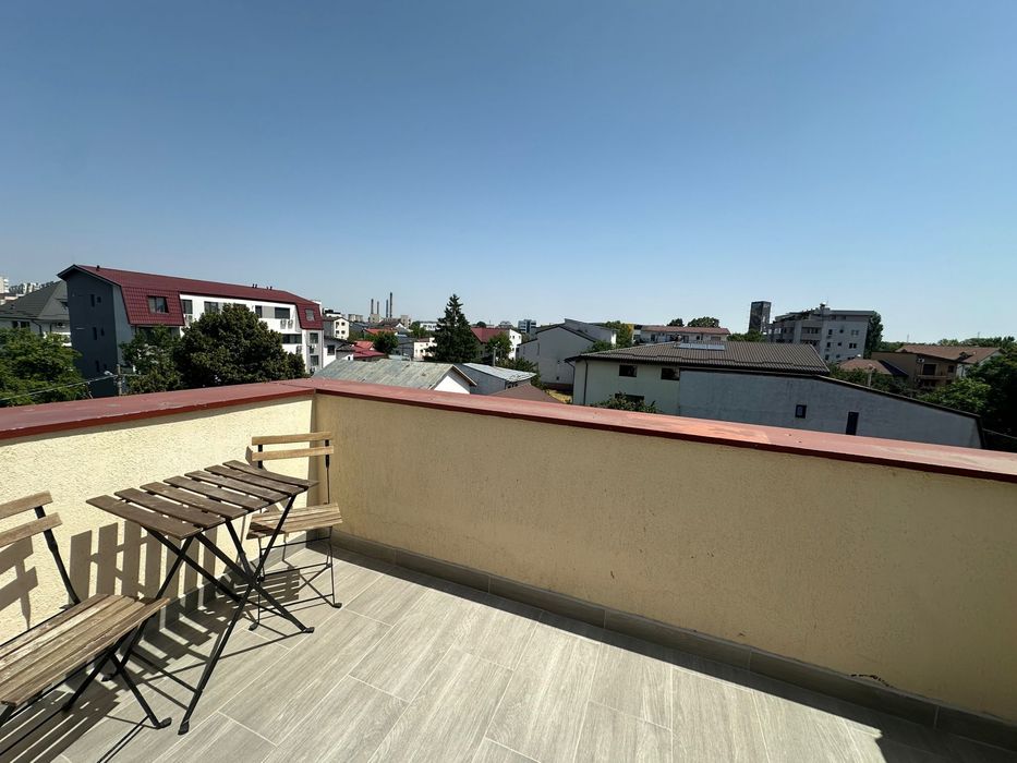Apartament 2 camere Mihai Bravu cu terasa & loc parcare - de inchiriat