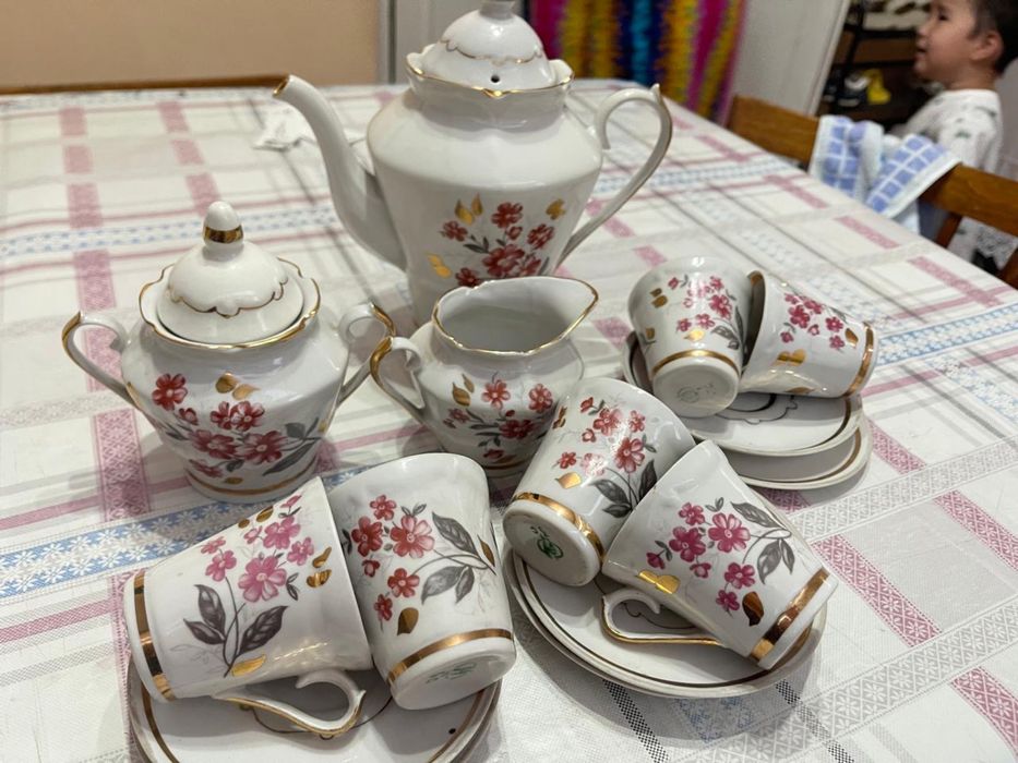 чайный сервис антиквариат СССР