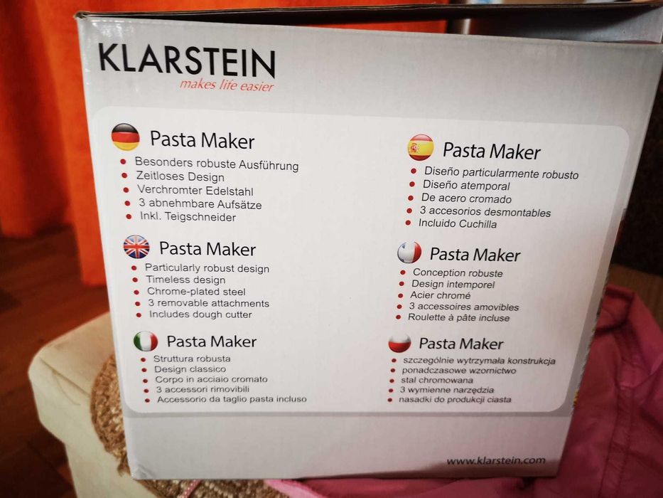 Masina de facut paste Klarstein