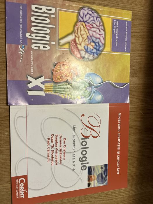 Carti de biologie clasa a XI-a