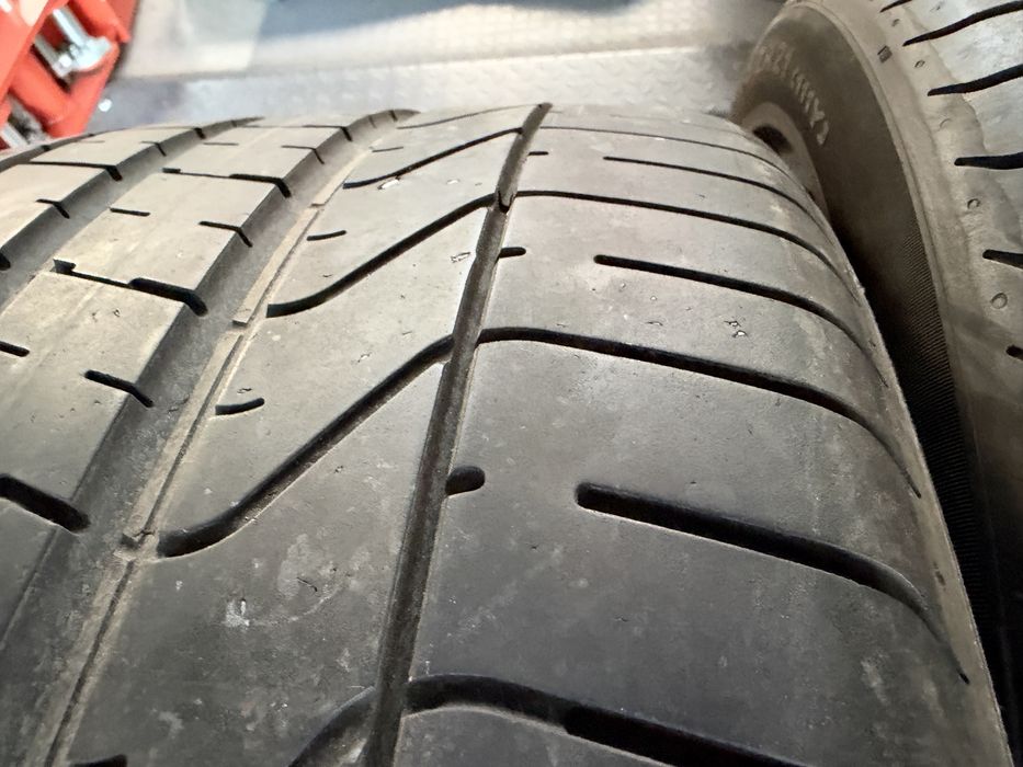 4бр. Летни Спорт-Пакет Гуми С Борд *N0* 285/40ZR/21 и 315/35ZR/21 -PIRELLI- DOT:0423+1923- 6.8мм+6.7мм.