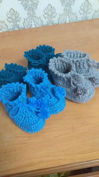 Кофта ручной работы,шили,пинетки