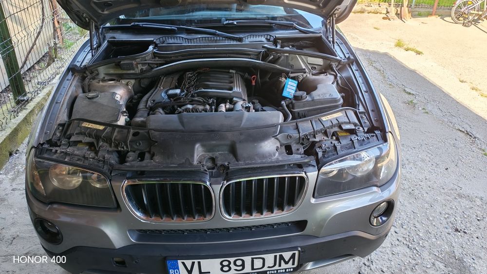 BMW X3 cu remorca 2 axe vând sau schimb cu duba