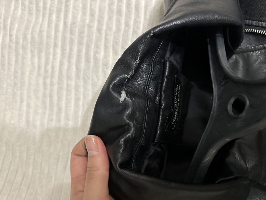 Кожанная куртка б/у