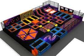 Батутная игровая зона