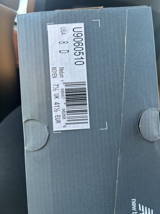 Ню баланс 9060 черно/бяло