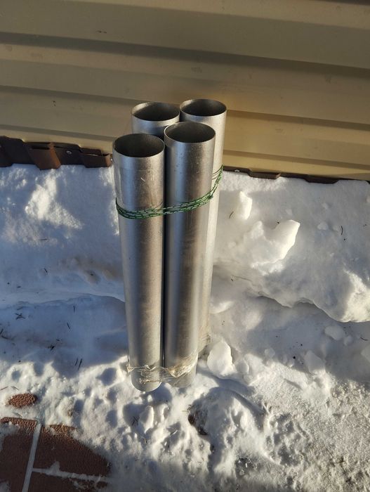 Труба алюминий диам80