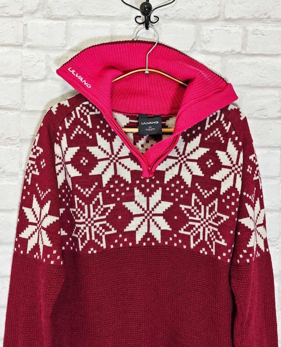 ULVANG Дамски вълнен пуловер размер XL