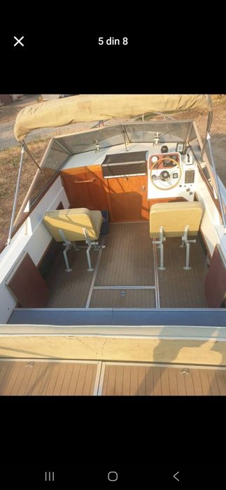 Barca cabinata + motor + peridoc