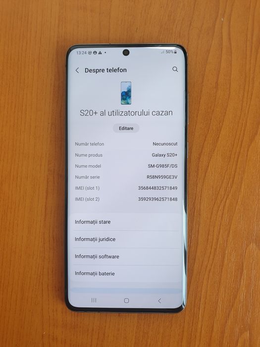 Samsung S20 + Plus