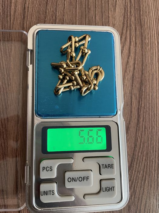 Золотая цепь и браслет