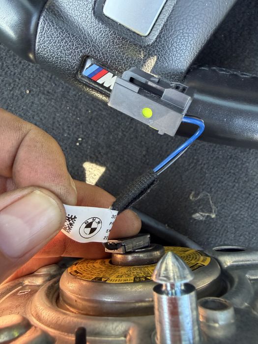 М волан с подгрев,вибрация бмв х5 х6 ф15 ф16 (volan s podgrev bmw x6)