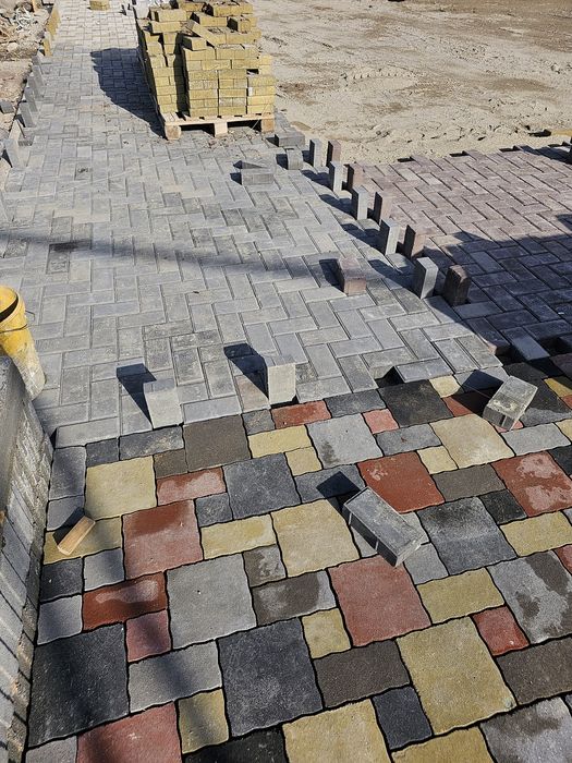 Брусчатка вибропрессованная