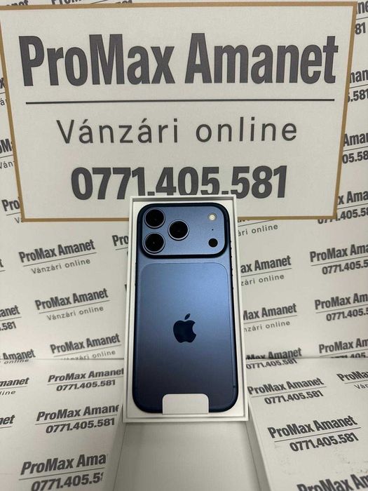 Iphone 17 Pro 256GB Deep Blue NOU Garantie ProMax Amanet