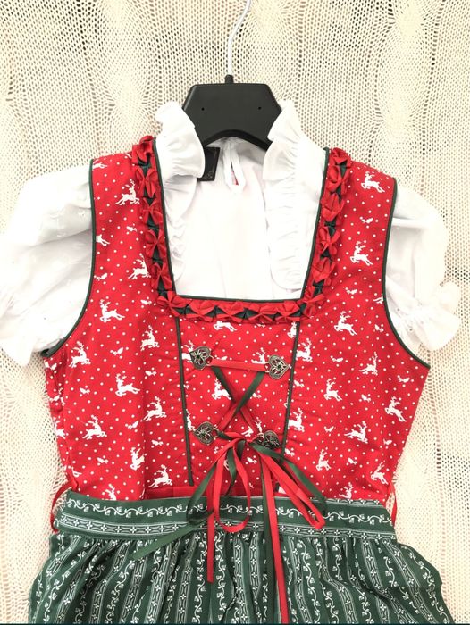 Costum tirolez/ Rochita tiroleza 9-10 ani