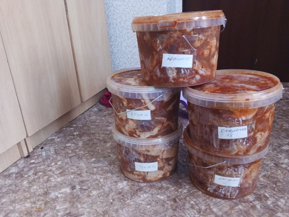 Шашлыки маринованные Астана