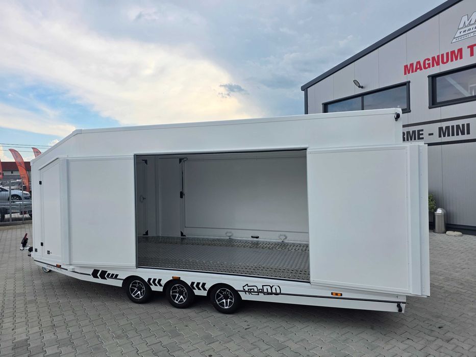 Remorca transport auto 6M inchisa TA-NO SPORT TRANSPORTER 60 PREMIUM