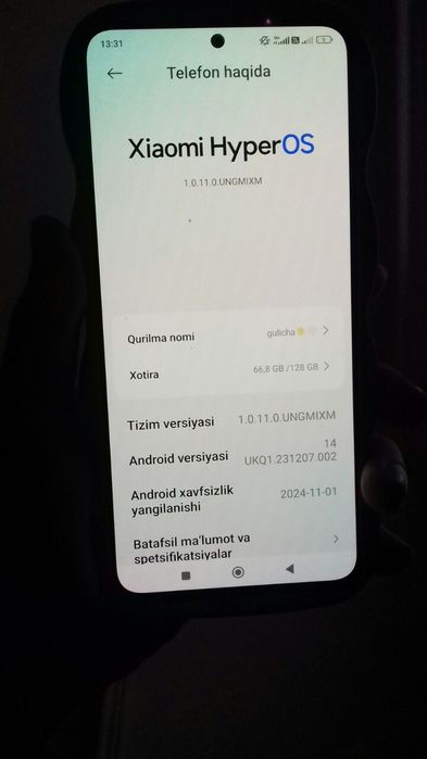 Редми 13 нот холати зур