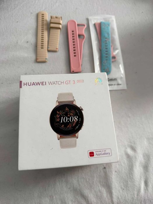 Smartwatch HUAWEI Watch GT 3 42mm Elegant (Gold/Auriu)