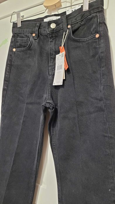 Дънки, черни, Mango