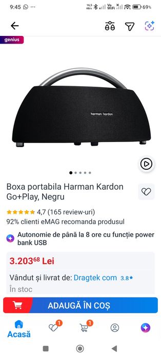 Boxă portabilă Harman kardone