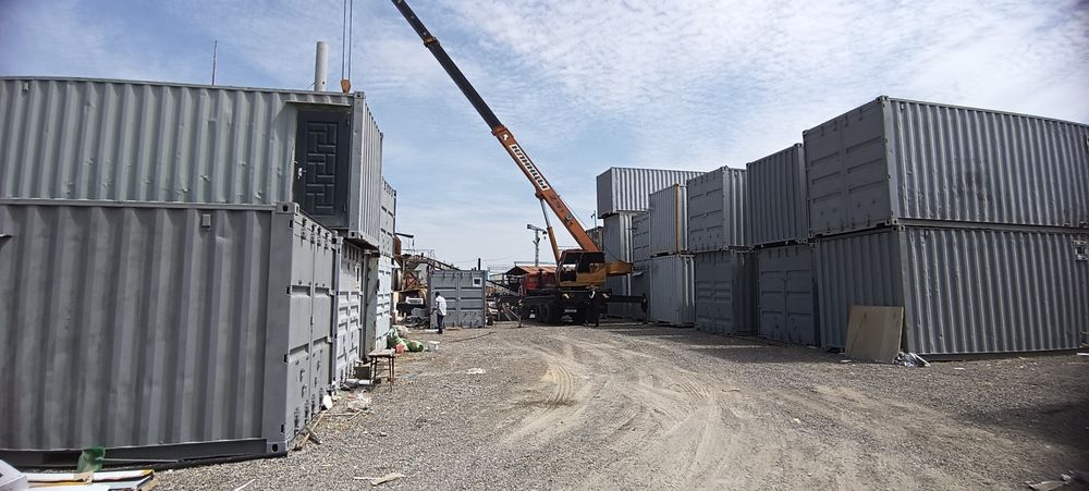 Tayyor konteyner domik ofis, jiloy, yotoqxona