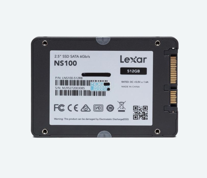 SSD Lexar NS100 2.5" 512GB SATA