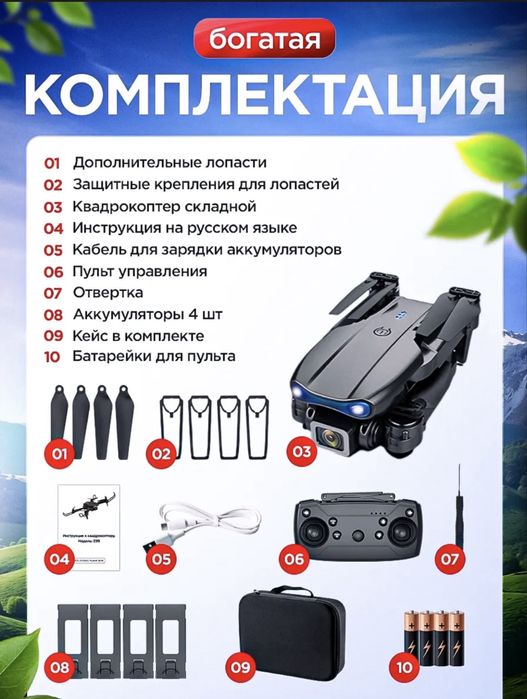 Квадрокоптер , дрон с камерой