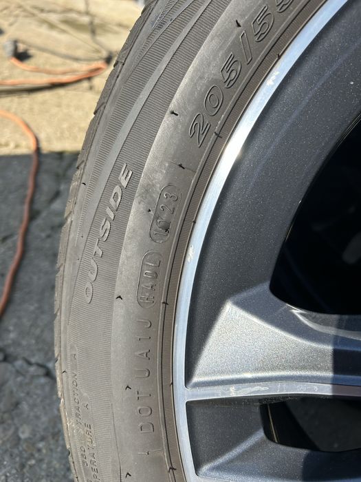 2 гуми летни NEXEN 205 55 17 7mm