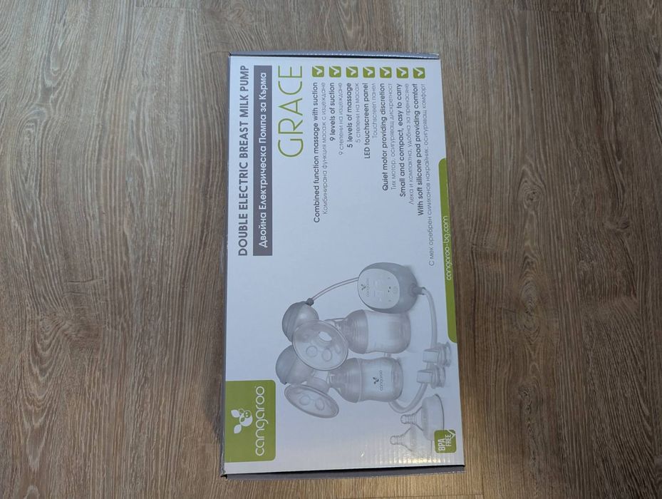 Двойна електрическа помпа за изцеждане на кърма Cangaroo