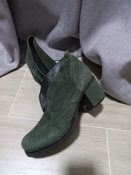 Обувь натуральная замша