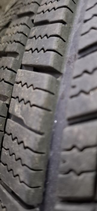 Set Roti Complete 16" Ford Mondeo MK4 - Jante Tabla + Capace Originale + Anvelope Hankook -iarna