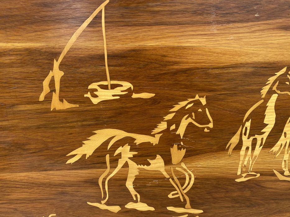 Холандска картина с интарзия - 000#НС