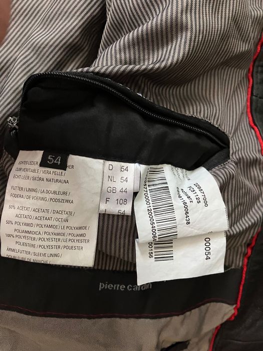 Pierre Cardin XL кожено мъжко яке