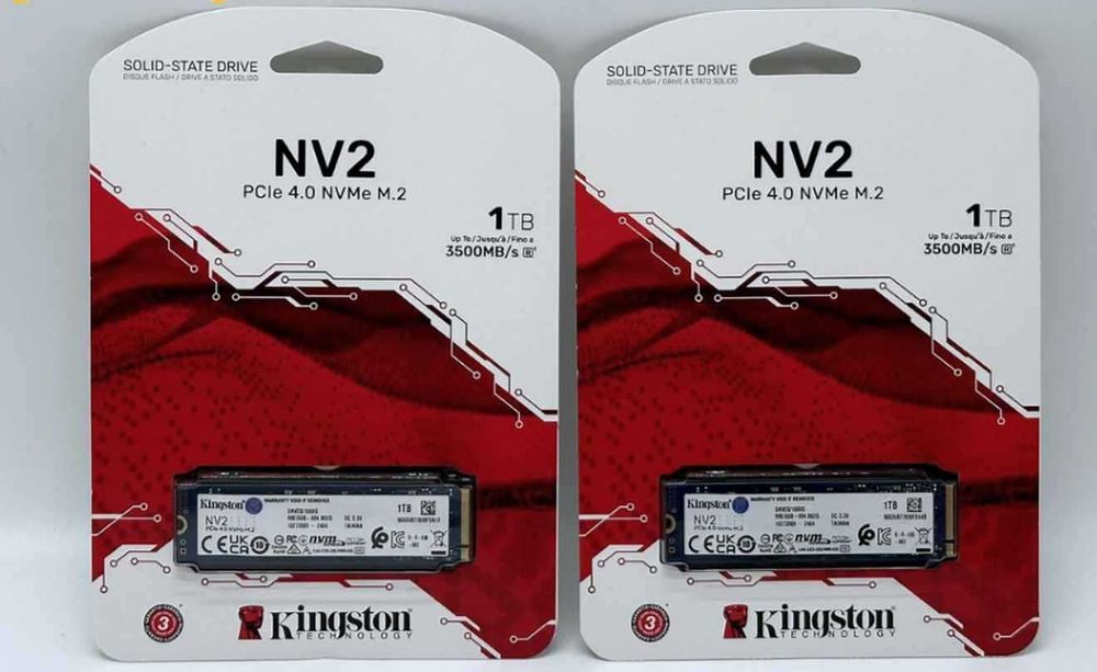 SSD 1TB Kingston NV2 slot m.2 Nvme 4.0 x4 model SNV2S/1000G Sigilat Nou